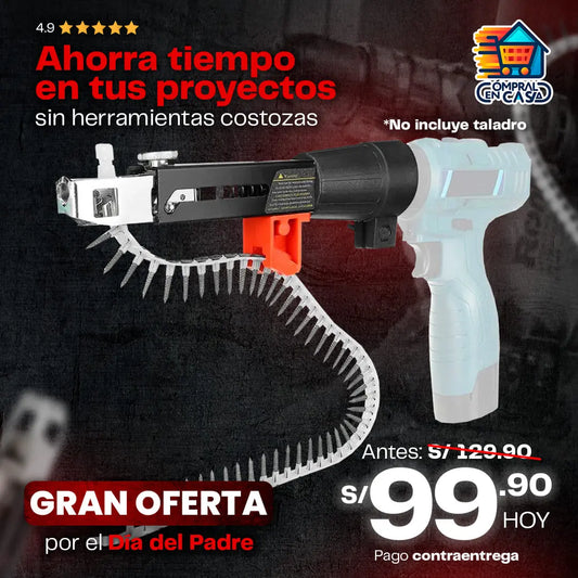 PrecisionPro® - Adaptador automático para taladro