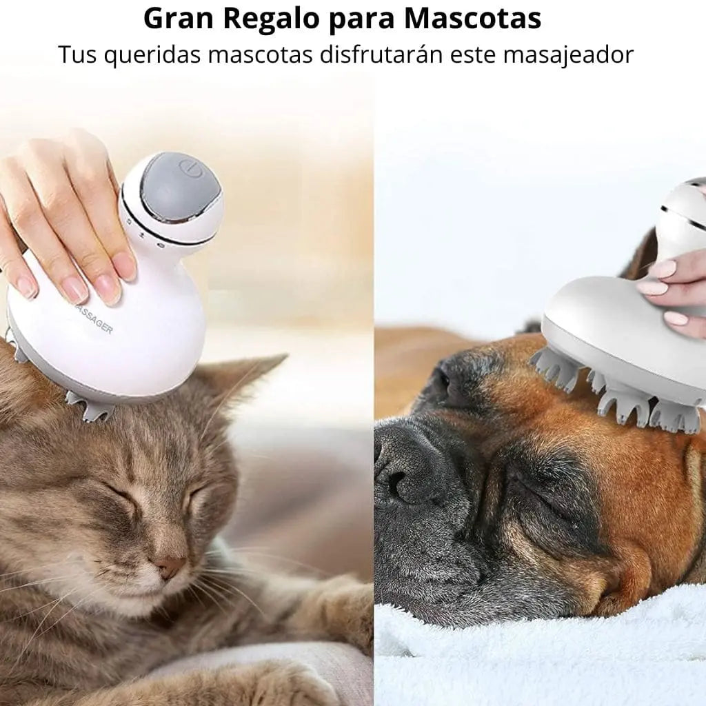 LuxuryPro® Masajeador eléctrico para cabeza PREMIUM