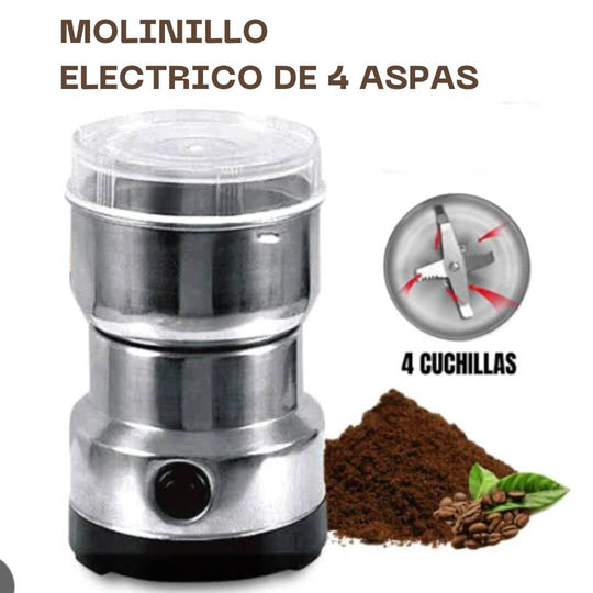 Molino Eléctrico de 4 Aspas