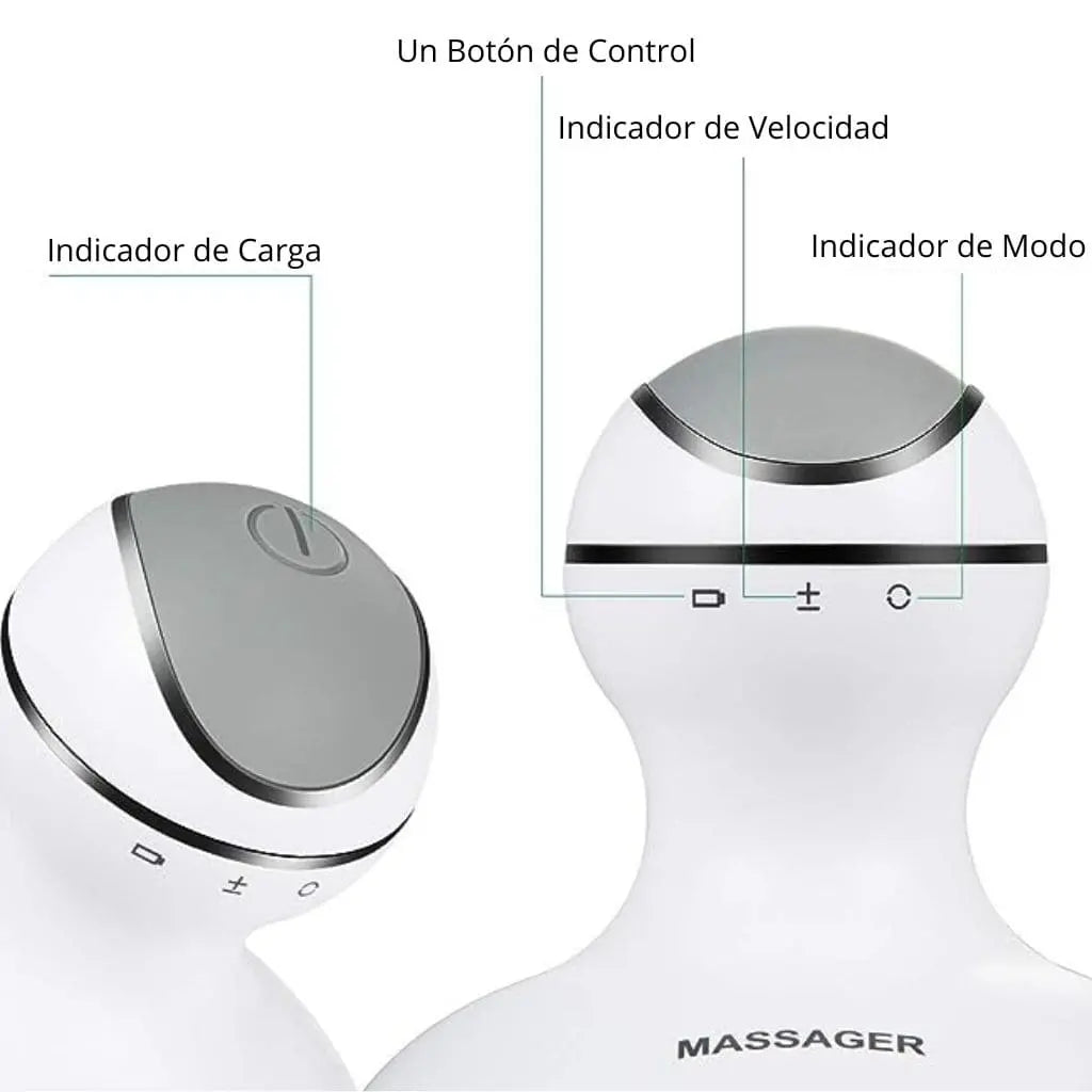 LuxuryPro® Masajeador eléctrico para cabeza PREMIUM