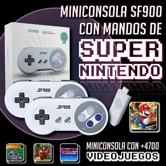 Consola de Super Nintendo SF900