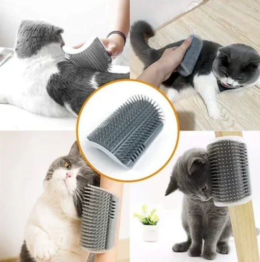 Cepillo Rascador y Masajeador Self Groomer para Gatos